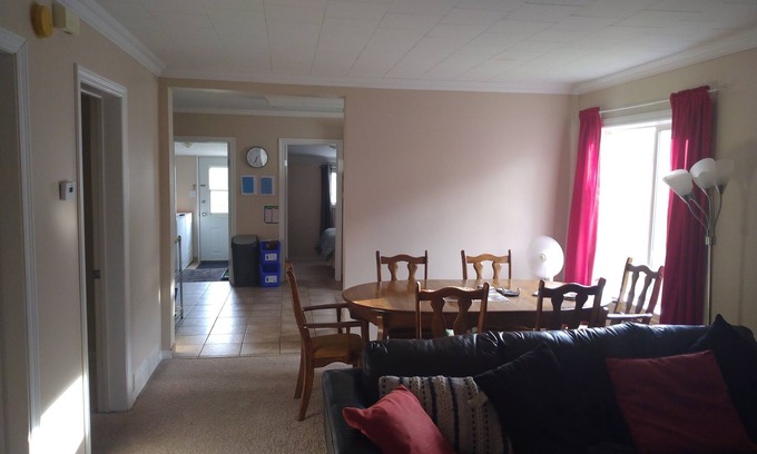 Dawson Creek Maison | Great location with ample parking makes this a great place to rest and relax.