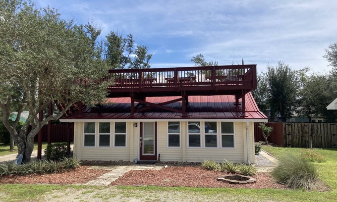 Mexico Beach Maison | Les Snowbirds ne cherchent pas plus loin l'hiver - Cookhouse en plein air - Superbes vues - Animaux acceptés