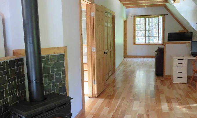 Underhill Center Appartement | Retraite de la forêt de Green Mountain