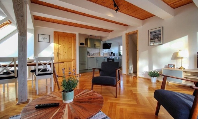 Stahlbrode Appartement | Große Giebelwohnung im Ferienhaus Makrele von 1877