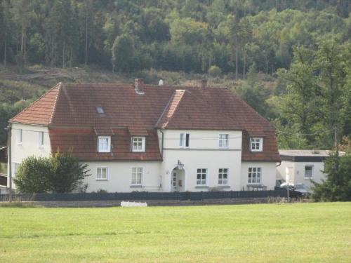 Glindfeld Appartement | Große, hundefreundliche Ferienwohnung mit großer Terrasse in Flussnähe
