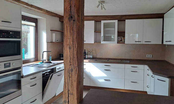 Schoenfeld-Weissig Maison | Großes Kuschliges und Liebevoll Eingerichtetes Ferienhaus für 2 Personen
