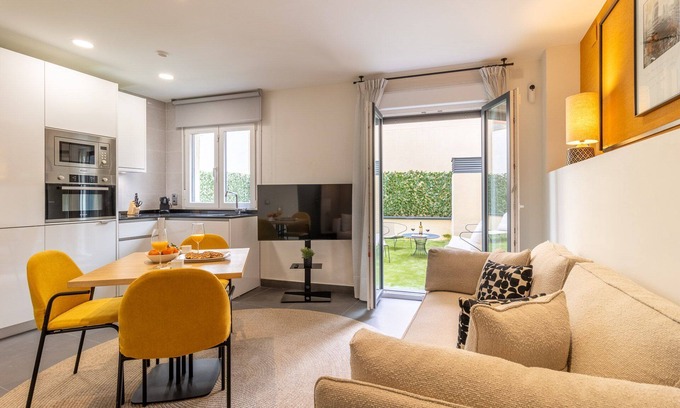 Barrio de La Latina Appartement | Groundfloor interior terrace (Latina Toledo I)