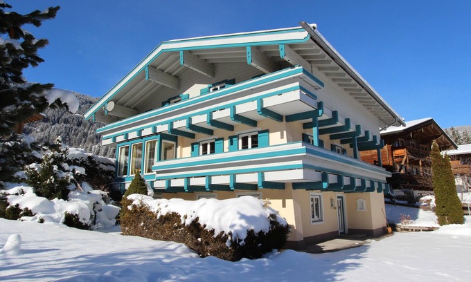 Oberkrimml Chalet De Ski | Maison de groupe avec vue sur les chutes d'eau
