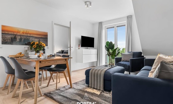 Emmelsbull Appartement | Grüne Freiheit - for 4 persons, 30 min from Sylt, idyllic and absolutely quiet