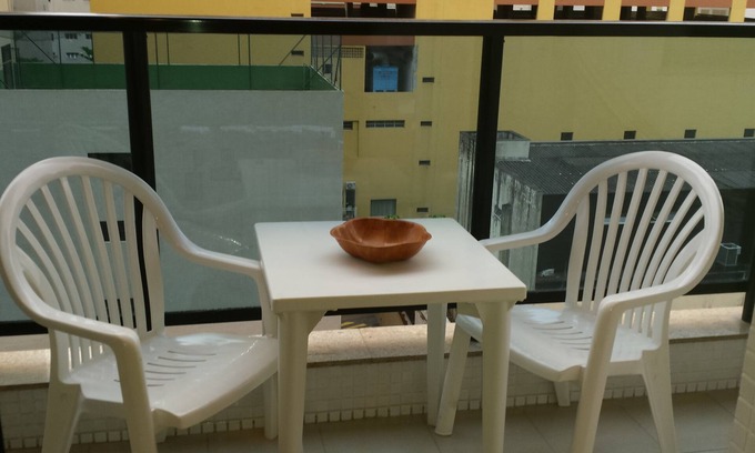 Pitangueiras Appartement | Guaruja Pitangueiras 2 lits / suite - Appartement Capitania Varan - Climatisation