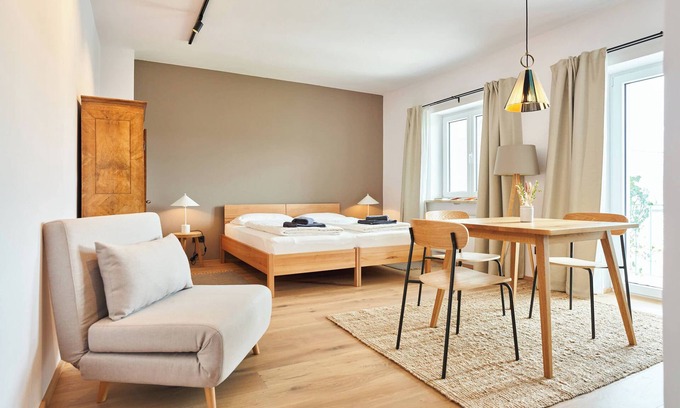 Bad Toelz Maison | Maison d'hôtes 'Alte Seifensiederei - Thay' avec terrasse partagée, jardin partagé et Wi-Fi