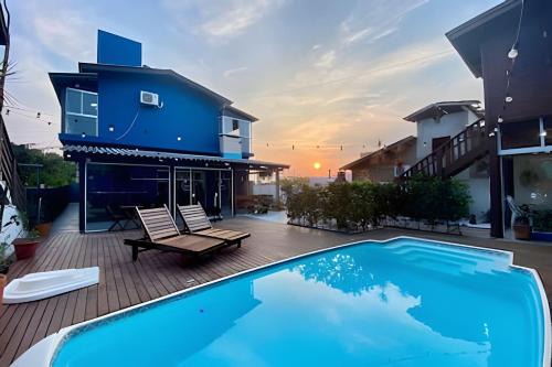 Passo do Gado Maison | Guest House no Rosa à 700m Centrinho: Suíte Dupla Privativa