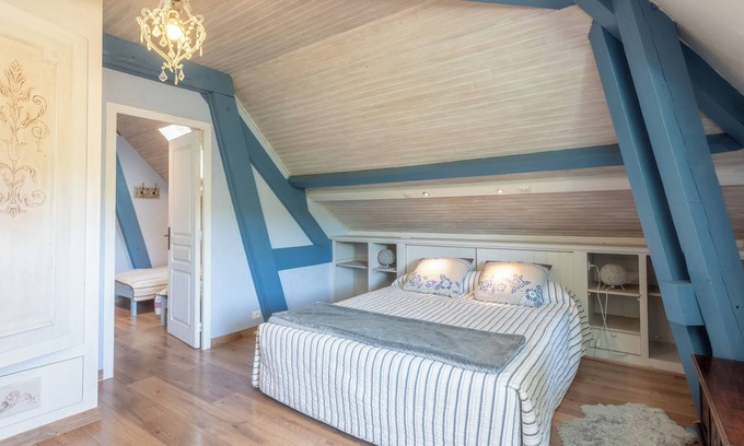 Habas Maison | Maison d'hôtes 'Océan' avec piscine partagée, Wi-Fi et climatisation