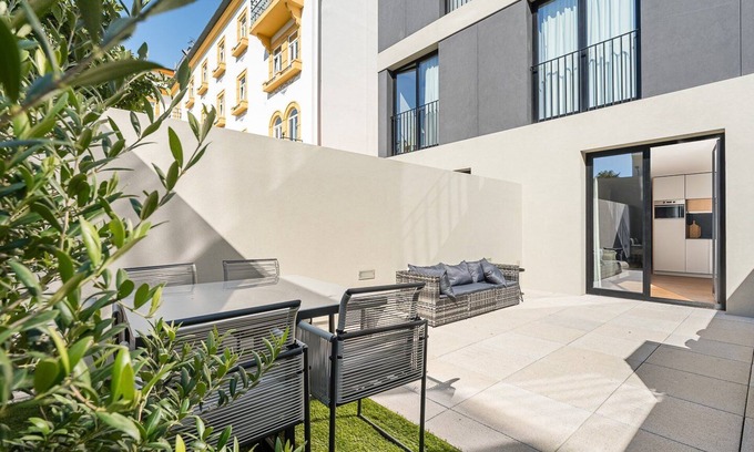 Aveiro Appartement | GuestReady - Séjour élégant avec terrasse à Aveiro