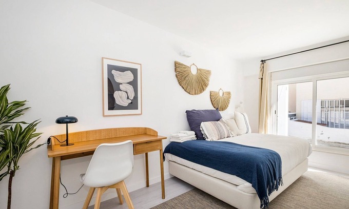 Parede Appartement | GuestReady - Paille bleue au cœur de Parede