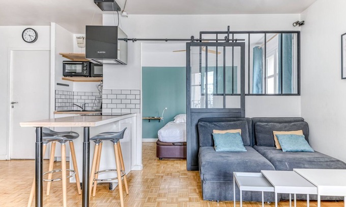 Saint Michel - Mairie Appartement | GuestReady - T1 BIS - Confort et Charmant