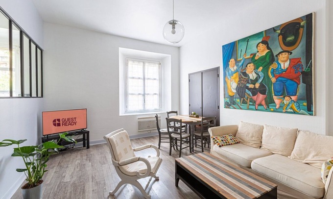 Saint-Michel - Nansouty - Saint-Genes Appartement | GuestReady - Urban escape steps from the action