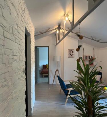 Grezet-Cavagnan Maison | Hózhó Tempo -Sous les toits, espace loft écofriendly & slowlife avec petit-déjeuner