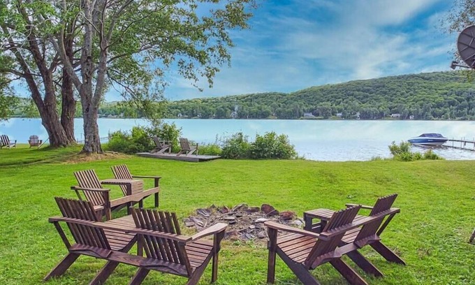 Saint-Hermenegilde Chalet De Ski | Hôtel à la maison - La Retraite du Lac Wallace