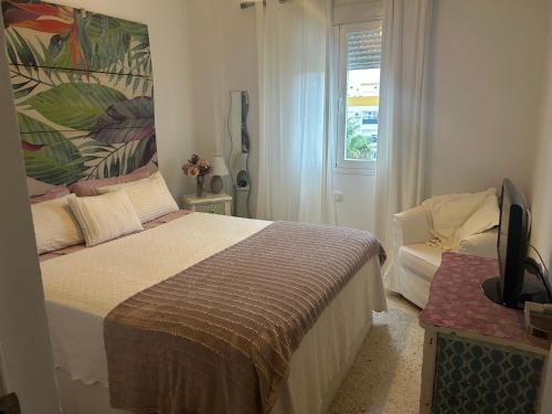 Mairena del Aljarafe Maison | Habitación cama doble con baño compartido