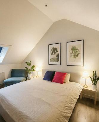 Ghent Appartement | Habitación con cocina en Gante