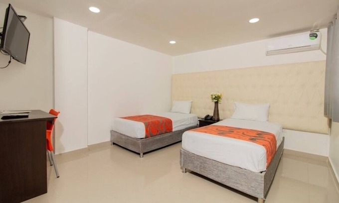 El Prado Hôtel | Habitacion Deluxe Twin Cerca Al Malecón Turístico Río Magdalena Barranquilla