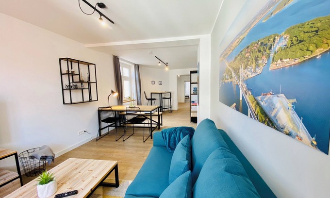 Bastionengurtel Appartement | HafenCity apartment 2 on the 3rd floor directly at Stralsund harbor