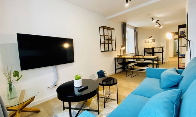 Bastionengurtel Appartement | HafenCity apartment 4 on the 1st floor directly at Stralsund harbor