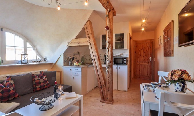 Pepelow Appartement | Haffblick im Reetdachhaus am Haff