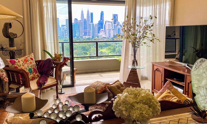 Desa Pandan Appartement | Halal Luxe: 2BR Iconic KL Views w Full Kitchen
