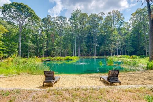 Pisgah Maison | half Acre Pond, Rec Room! Private Oasis in Nanjemoy