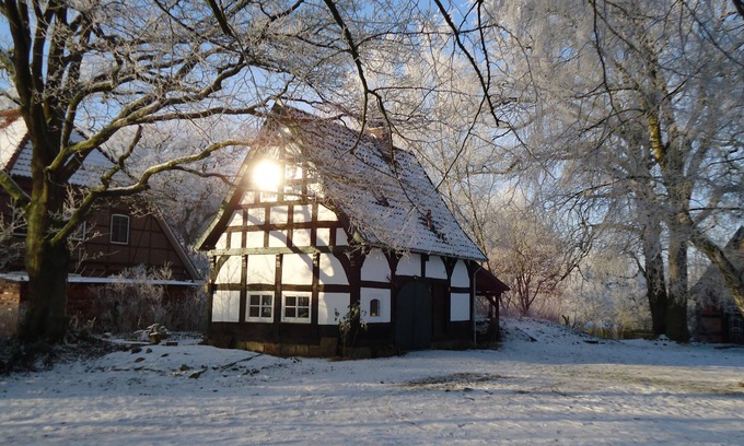 Marienstein Maison | Maison à colombages dans le village aurifère d'Otersen