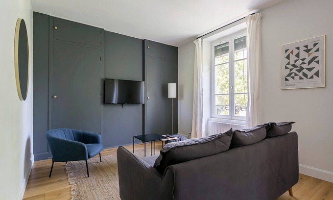 Perrache Appartement | Hamac Suites - Le Bayard - 2 Chambres - Lyon 2