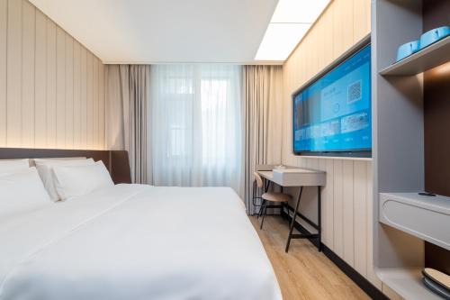 Haidian Hôtel | Hanting Hotel Beijing Zhongguancun Haidian Huangzhuang Subway Station