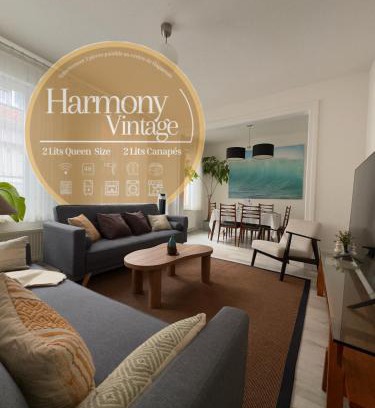 Haguenau Appartement | Harmony vintage - Quartier calme - Centre-ville Haguenau - Gare 3 min