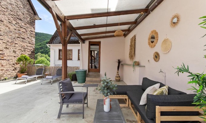 Ediger Appartement | Haus Blaue Traube mit moselblick