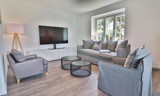 Langeoog Appartement | Haus Dünenblume - Wohnung 1