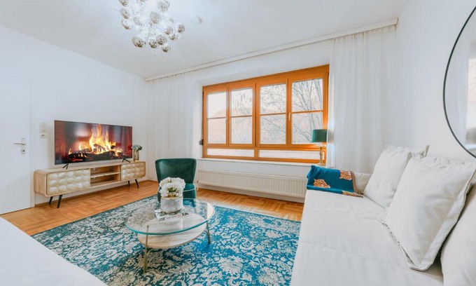 Durnstein Appartement | Haus mit Donaublick, Terrasse und Garten