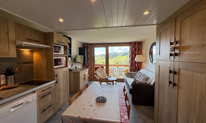 Les Saisies Appartement | Apartamento Les Saisies, 1 dormitorio, 4 personas