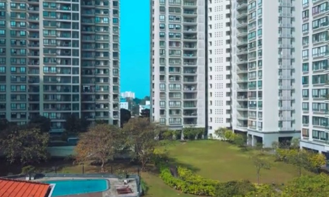 Pamankada West Appartement | Havelock City Chic 2-bedroom apartment with AC, WiFi in charming Colombo
