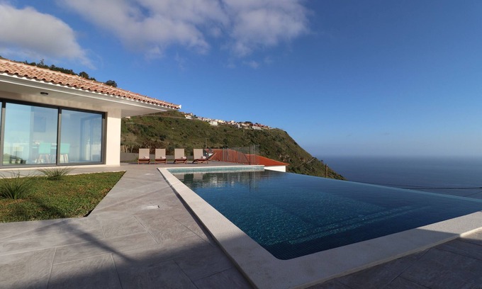 Arco da Calheta Maison | Haystacks Villa - Une vue magnifique sur l'océan