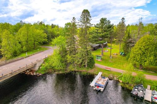 New Post Maison | Hayward Retreat on the Chippewa Flowage with Dock!