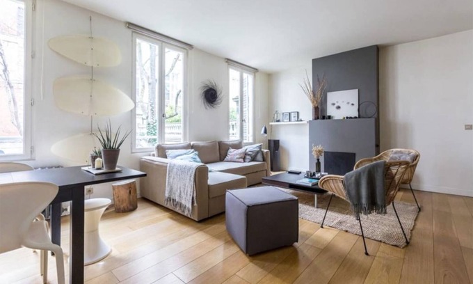 Archives Appartement | Au coeur du Marais, appartement contemporain, sur jardin, CALME