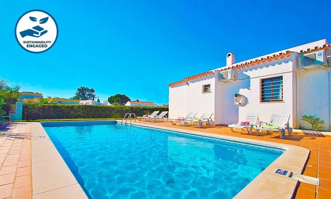 Areias de Sao Joao Villa | CHARMING VILLA WITH HEATABLE PRIVATE SWIMMING POOL, AIR CON, BBQ AND Wi-Fi