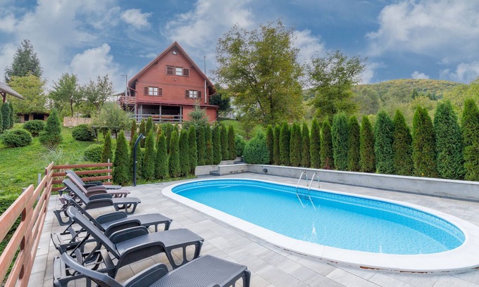 Brod Moravice Maison | Heated Pool Chalet Zavrh 1, Zavrh, Croatia
