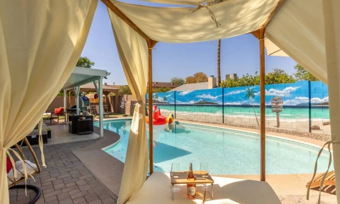 Tempe Maison | Heated Pool/Hot tub in heart of Tempe/ASU/Scottsdale