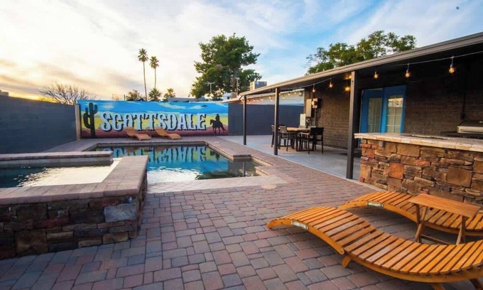 Tempe Maison | Heated Pool | Spa | Modern 3B Oasis | Scottsdale