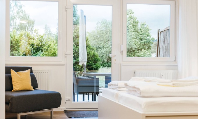 Scheidegg Appartement | Heimatel: Smartes Allgäu-studio mit Pool & Sauna in Bester Lage