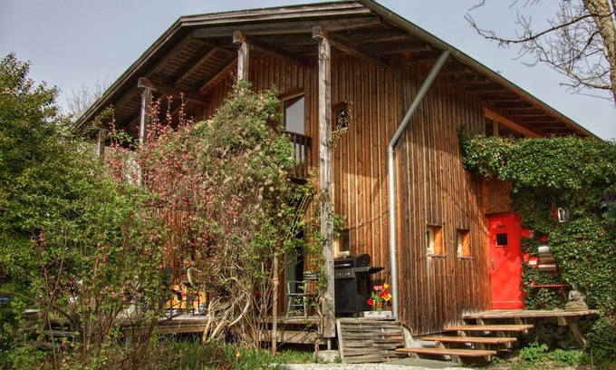 Rettenbach a.Auerberg Maison | Helles, Kinderfreundliches Ferienhaus "zum Paradies" mit Garten und Weiherblick