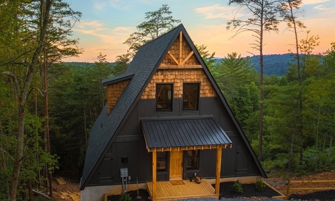 Mineral Bluff Cabine | Hemptown Hollow! Creekfront:10 min from Blue Ridge