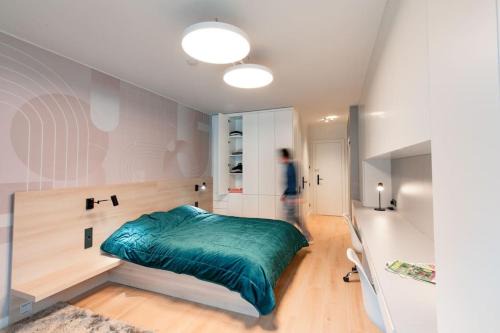 Cessange Appartement | Henry's Appt with a private Suite 413 - Shared kitchen