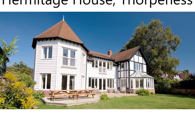 Thorpeness Appartement | L'une des plus belles maisons du Meare avec une jetée privée