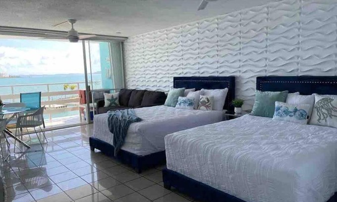 Las Croabas Appartement | Hermoso Estudio frente al mar Ocean Blue Faith