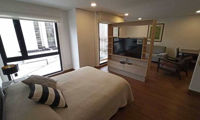 Centro International Appartement | Hermoso, Garaje, Piscina, Zona Húmeda, Gimnasio, Terraza Comunal, Internet tv